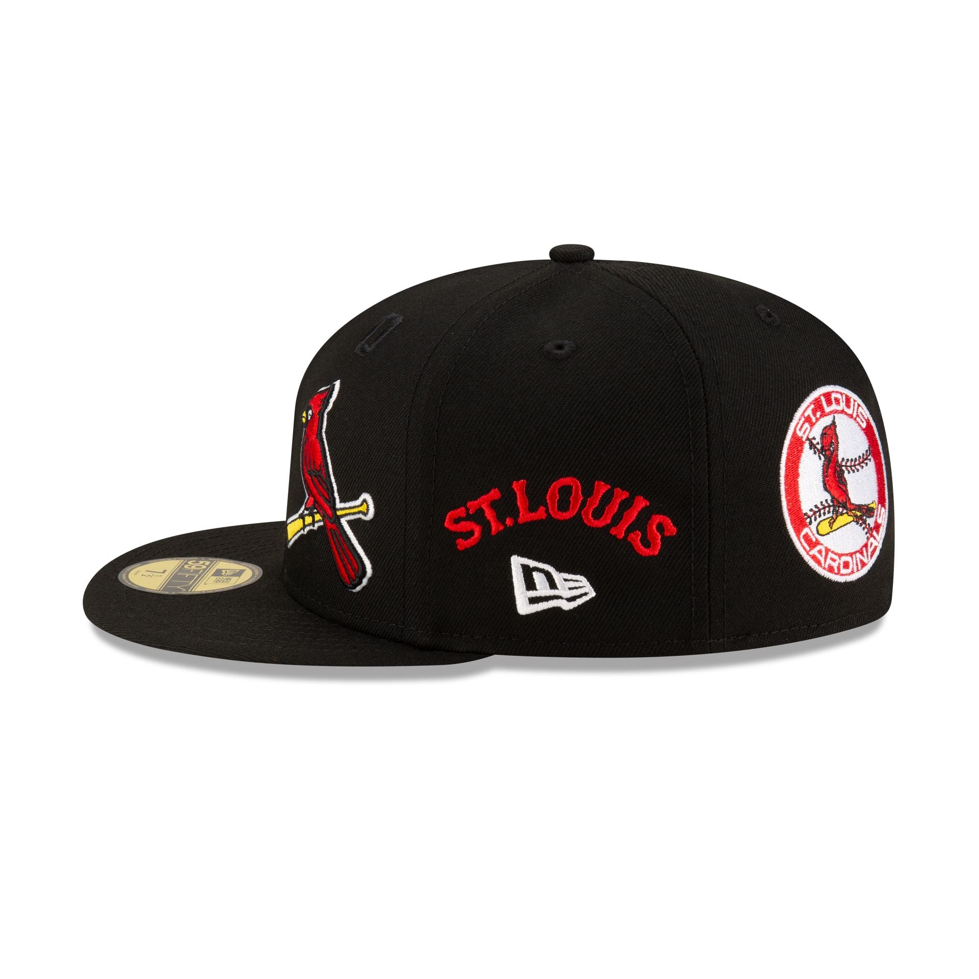 Jayson Tatum x St. Louis Cardinals Black 59FIFTY Fitted Hat - Image 4