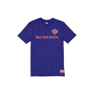 New York Knicks Throwback Retro Pinstripe T-Shirt