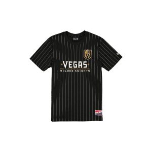 Vegas Golden Knights Throwback Retro Pinstripe T-Shirt