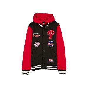 Philadelphia Phillies Throwback Black Jacket