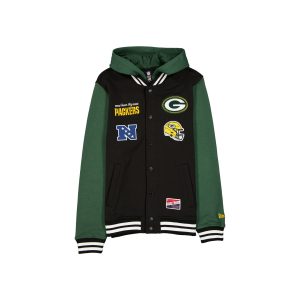 Green Bay Packers Throwback Black Jacket