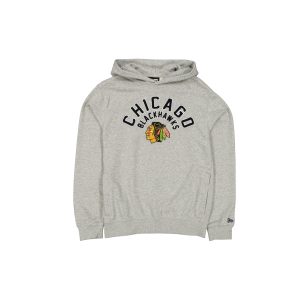 Chicago Blackhawks Sport Night Heather Gray Hoodie