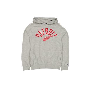 Detroit Red Wings Sport Night Heather Gray Hoodie