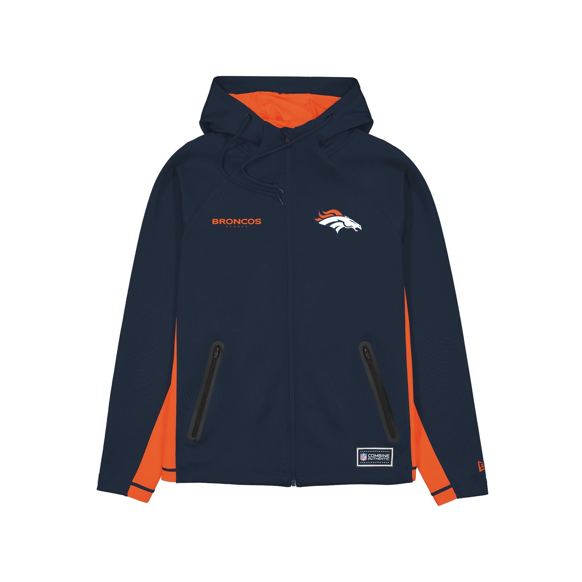 Denver Broncos Combine Full-Zip Hoodie