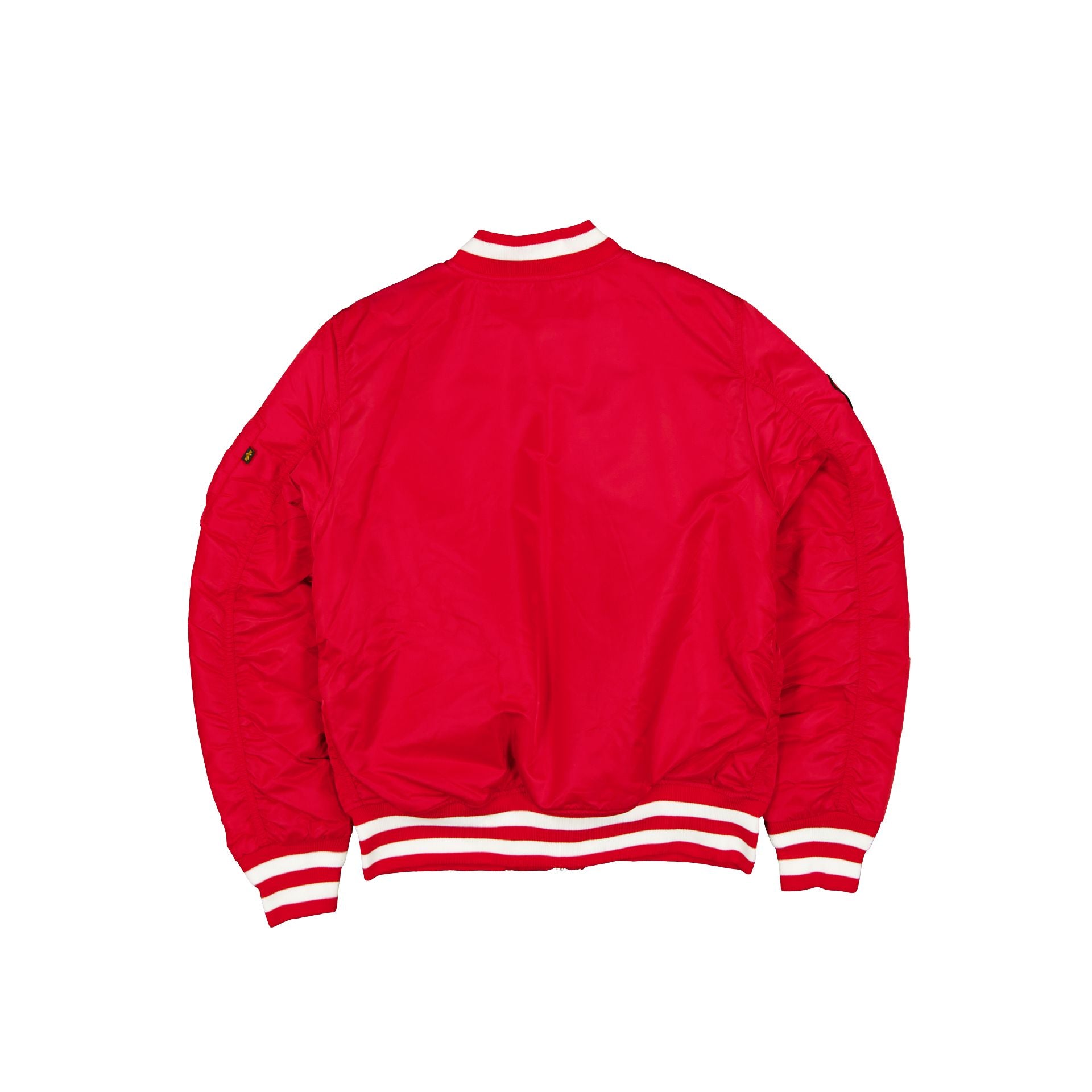 Alpha Industries x Kansas City Chiefs Red MA-1 Bomber Jacket - Image 2