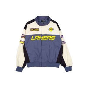 Los Angeles Lakers Blue Motorsports Jacket