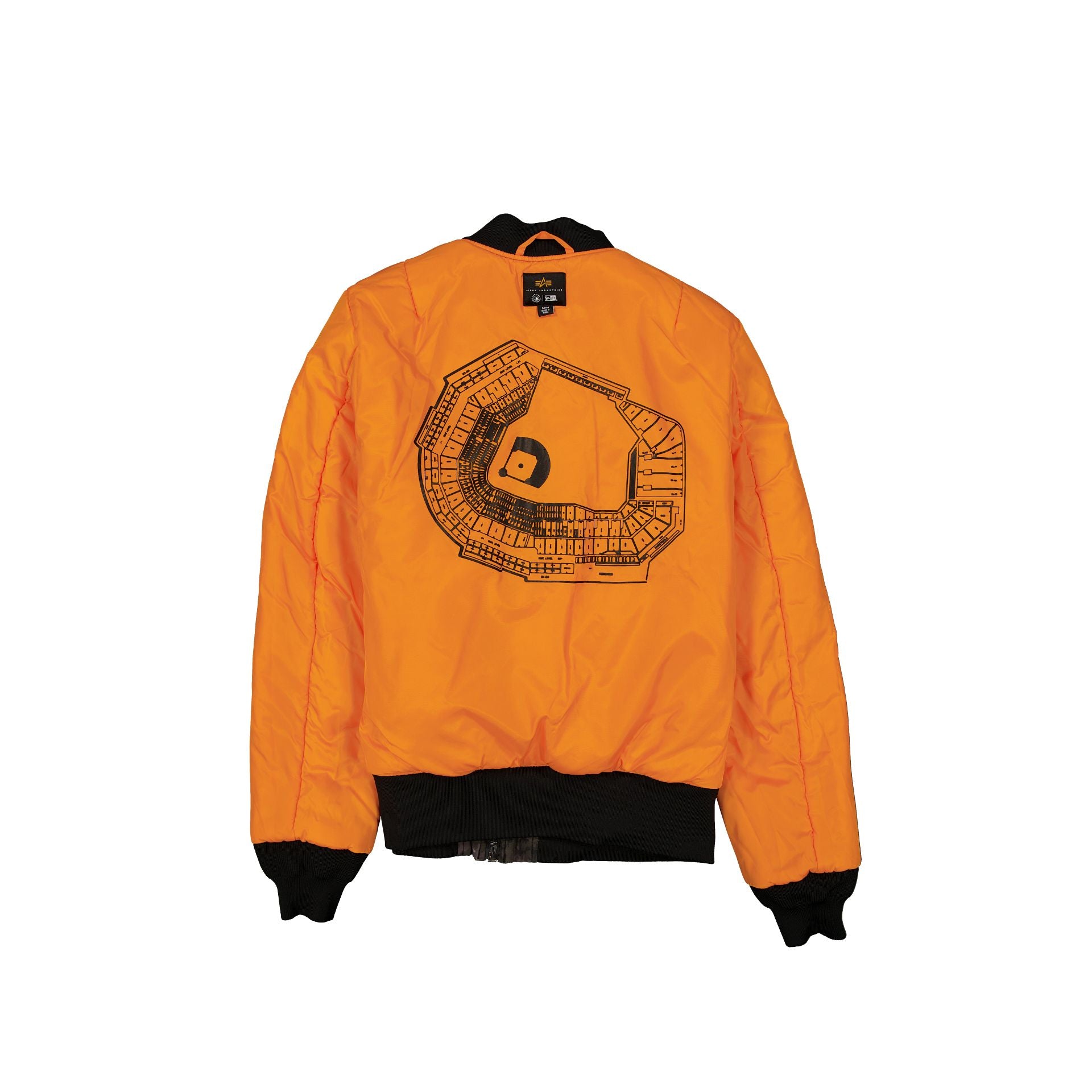 Alpha Industries x Boston Red Sox Black Camo MA-1 Bomber Jacket - Image 2