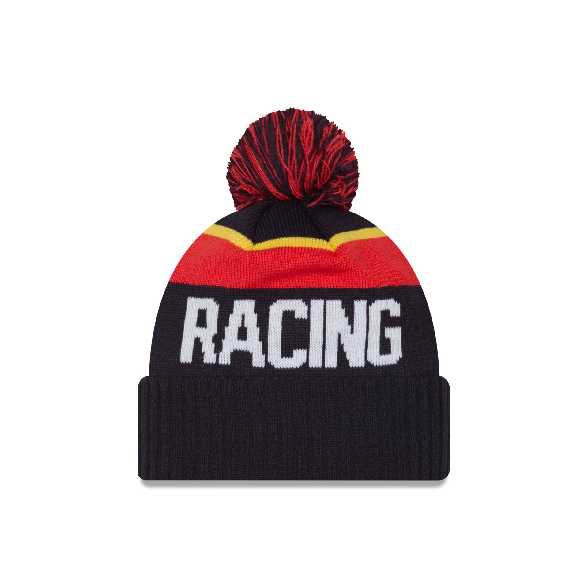 Oracle Red Bull Racing Wordmark Pom Knit Hat - Image 3