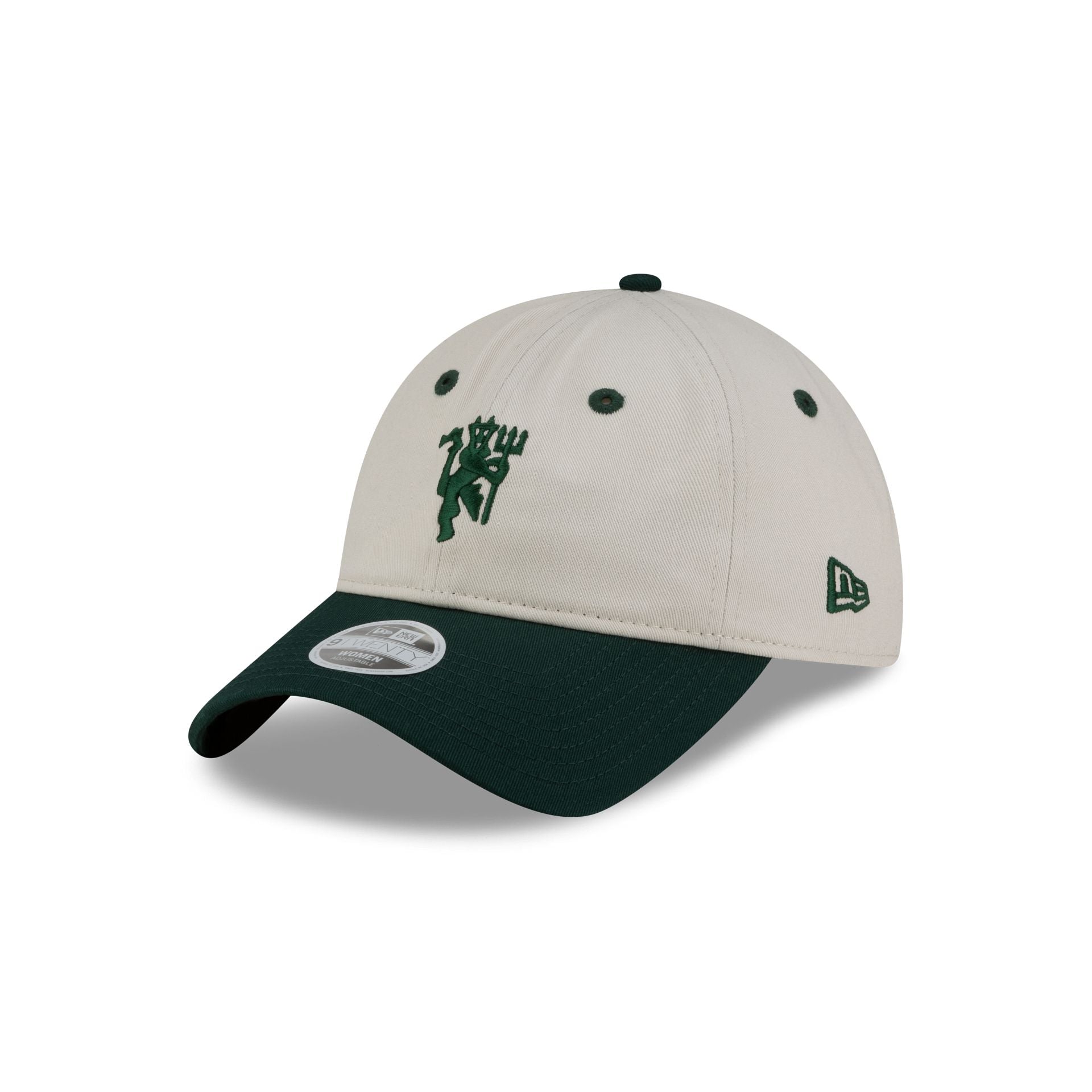 Manchester United FC Ivory Dark Women's Green 9TWENTY Adjustable Hat