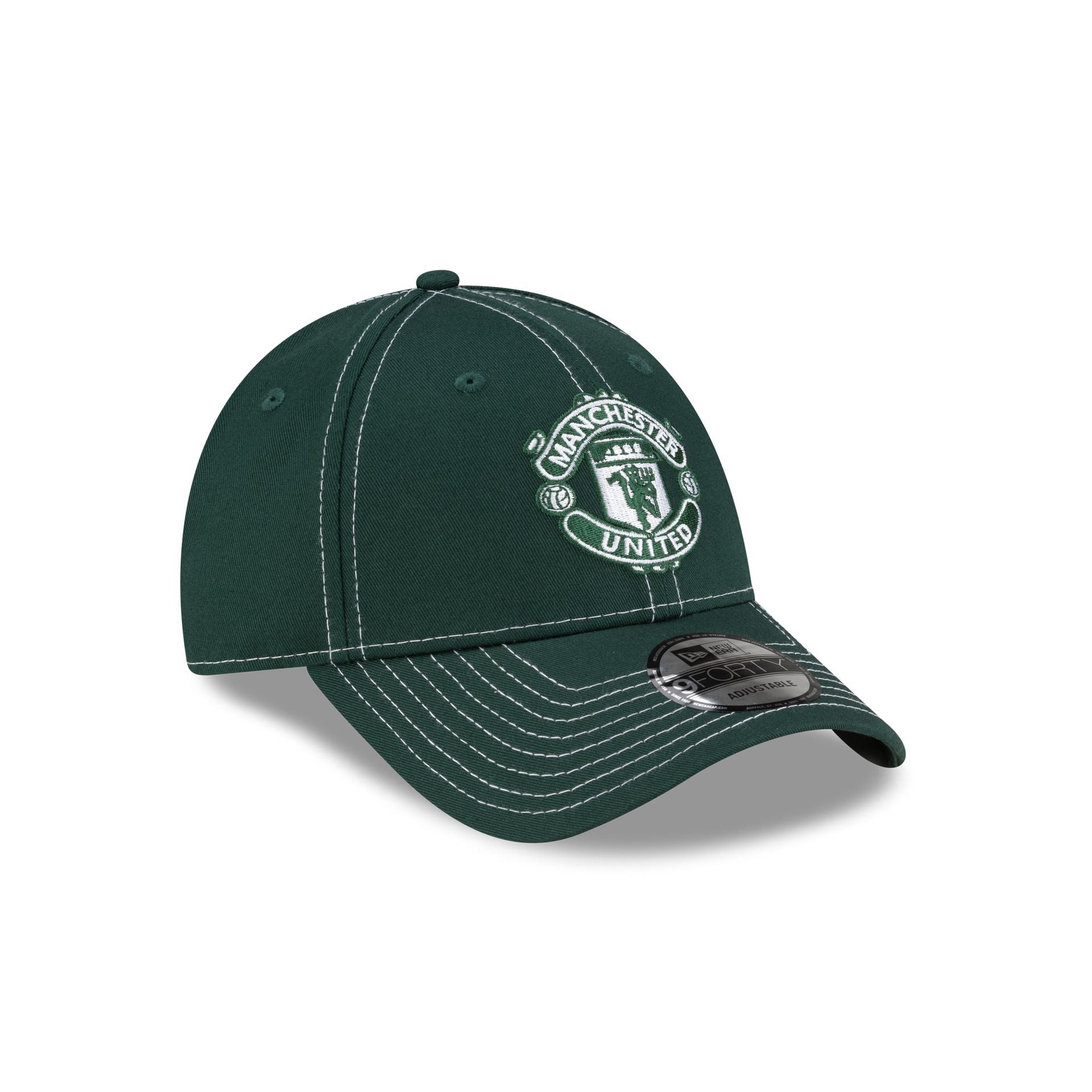 Manchester United FC Contrast Stitch 9FORTY Adjustable Hat - Image 3