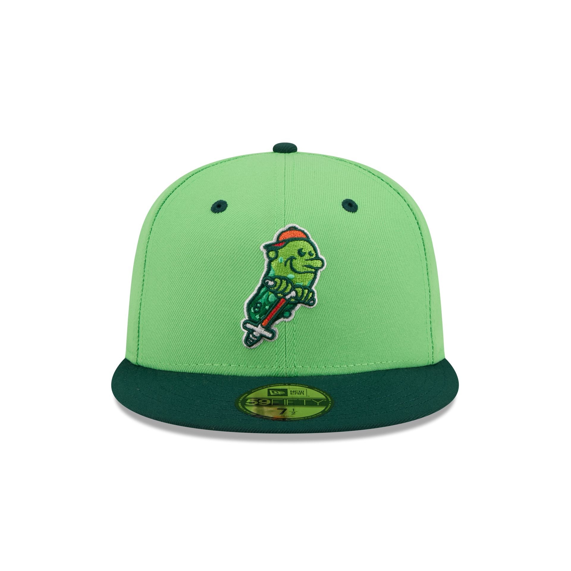 Hartford Yard Goats Theme Night Green 59FIFTY Fitted Hat - Image 2