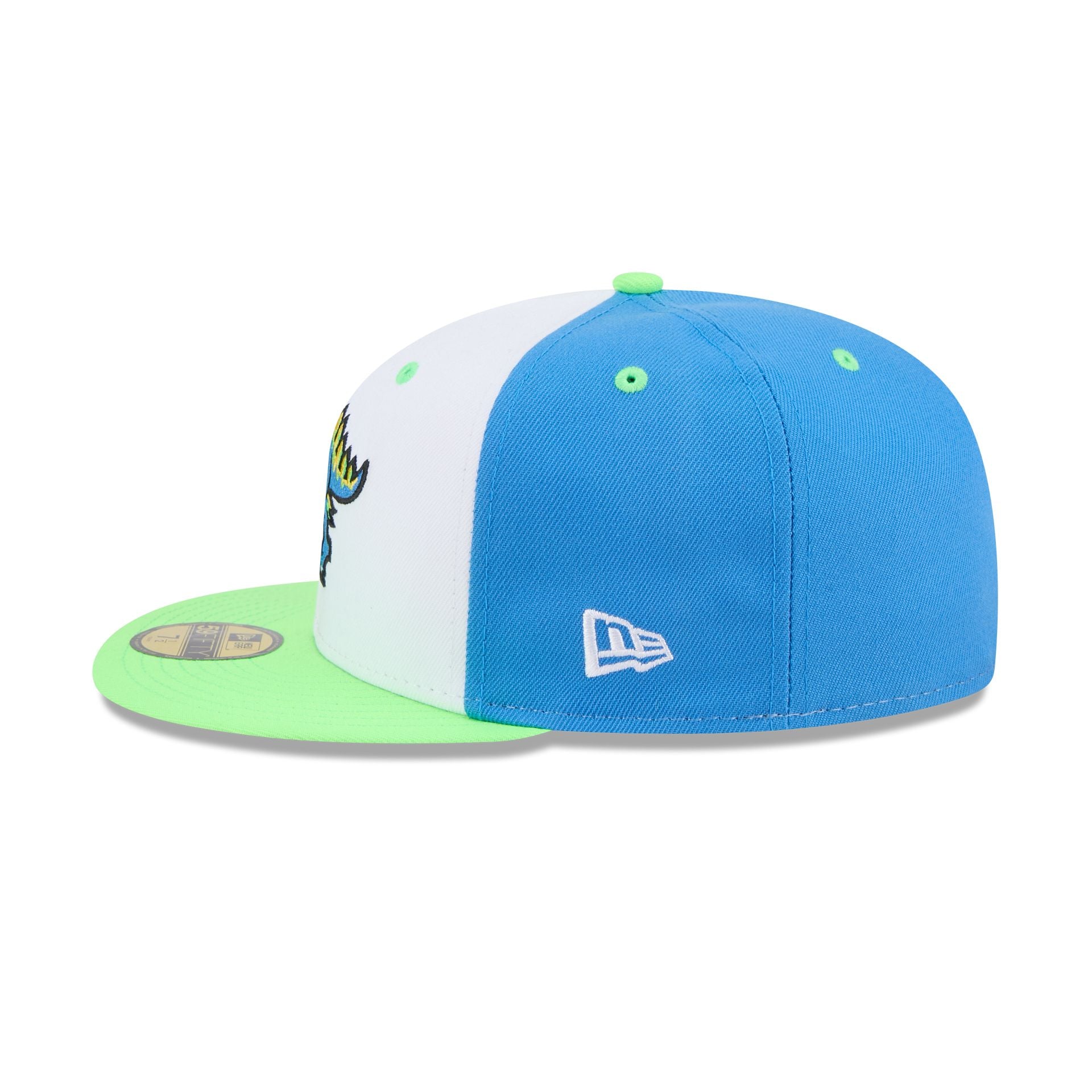 Myrtle Beach Pelicans Theme Night Blue 59FIFTY Fitted Hat - Image 4
