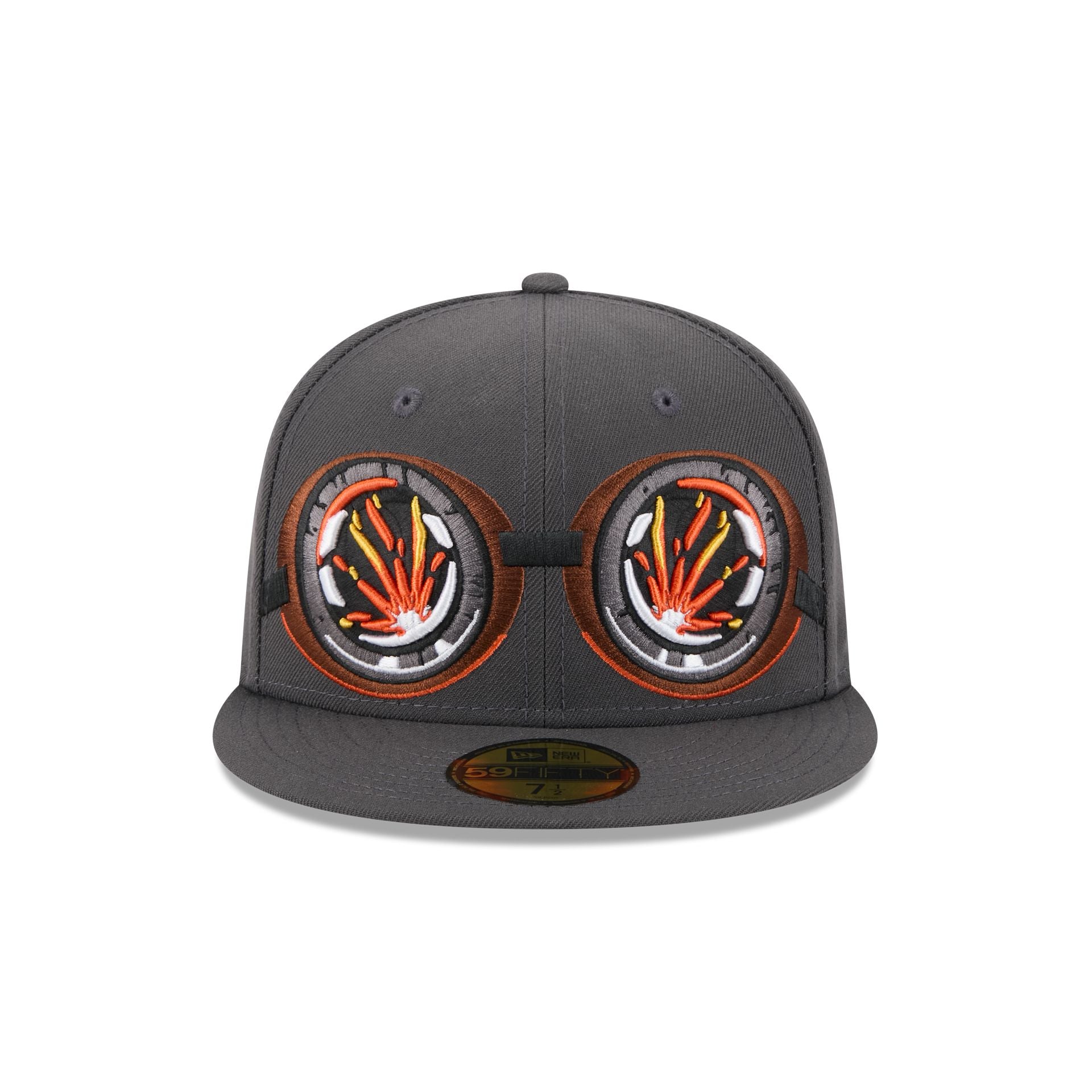 Lehigh Valley IronPigs Theme Night Gray 59FIFTY Fitted Hat - Image 2