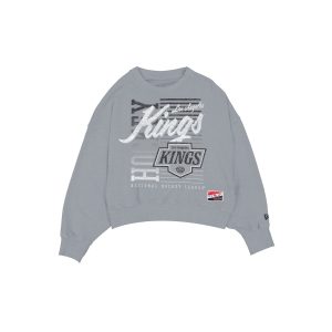 Los Angeles Kings Throwback Women's Washed Crewneck