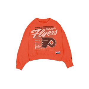 Philadelphia Flyers Throwback Women's Washed Crewneck