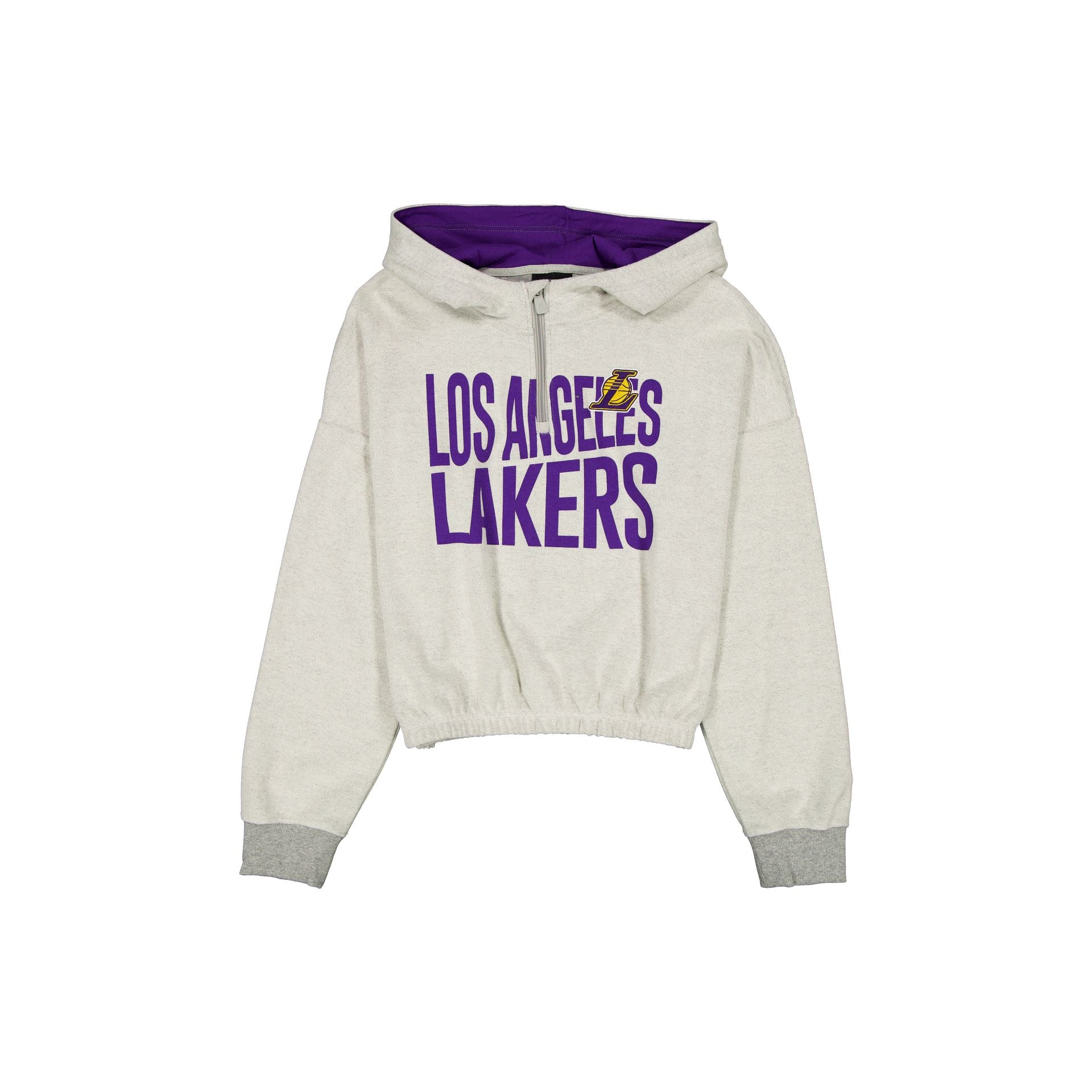 Los Angeles Lakers Sport Night Heather Gray Women's Hoodie