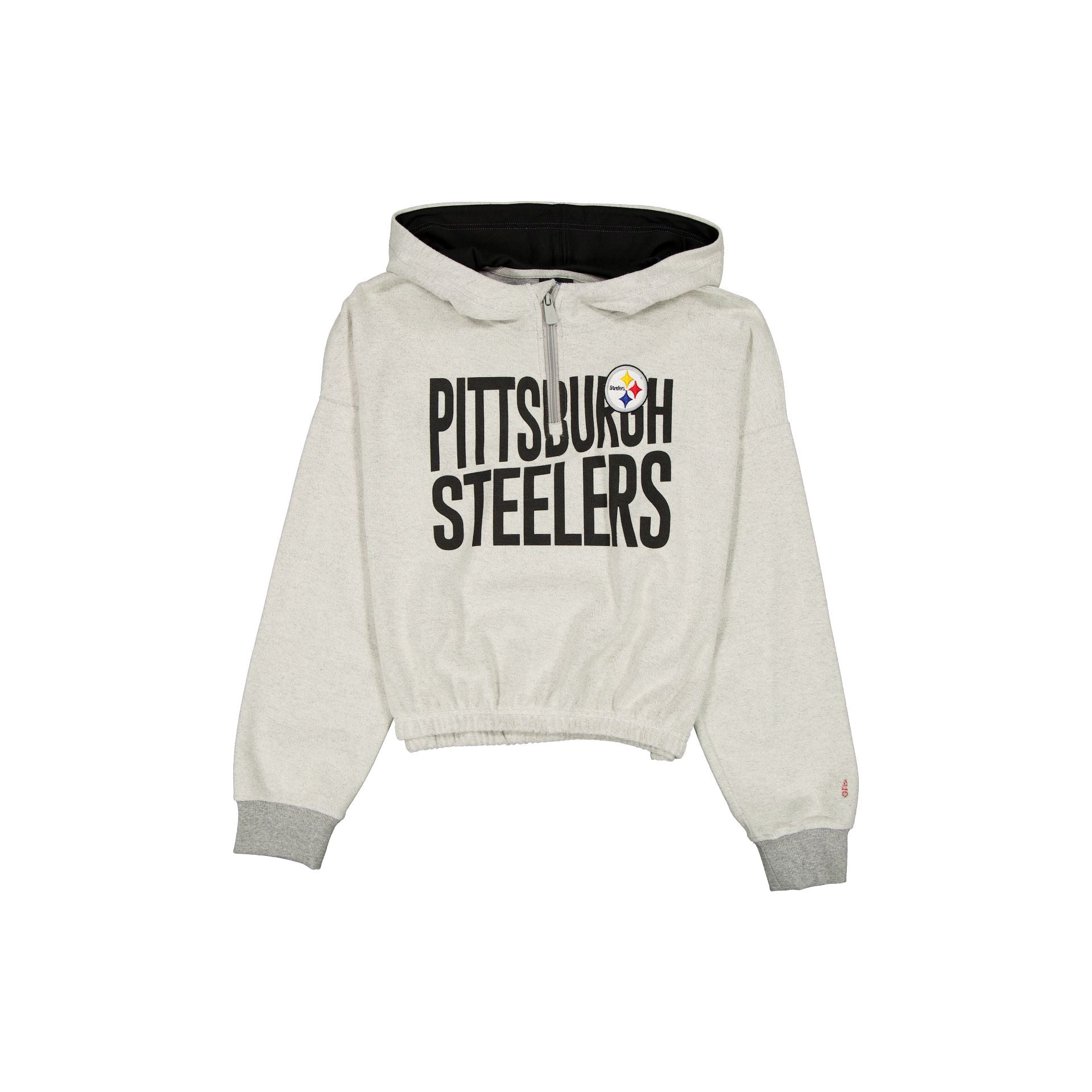 Pittsburgh Steelers Sport Night Heather Gray Women's Hoodie - Image 2