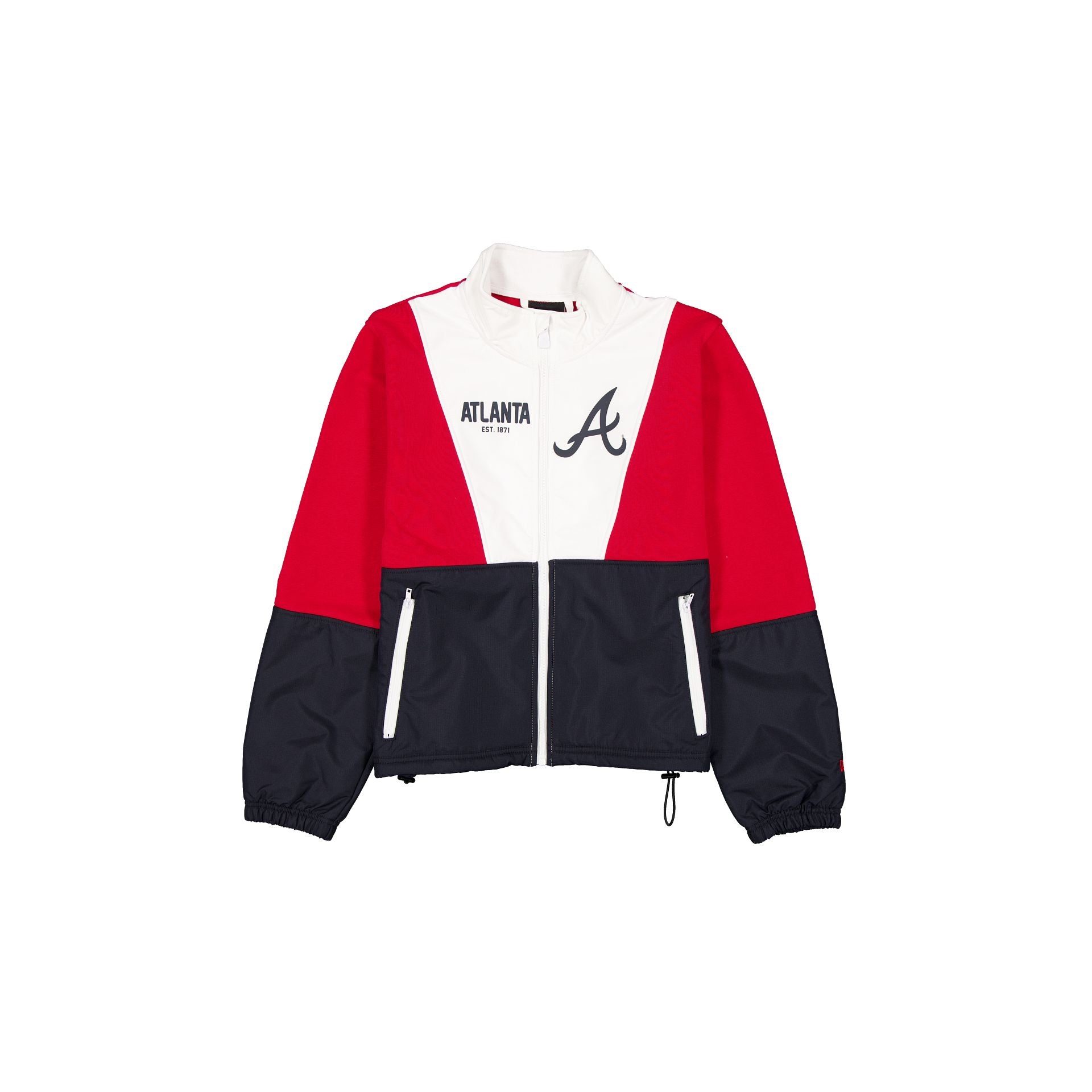 Atlanta Braves Leisure Women's Full-Zip Sweatshirt