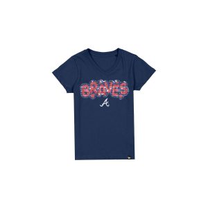 Atlanta Braves Flip Sequin Girls T-Shirt