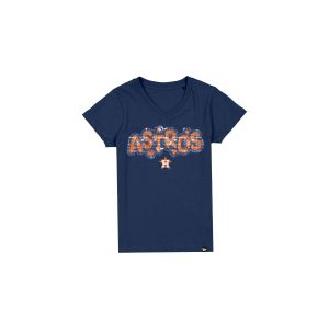 Houston Astros Flip Sequin Girls T-Shirt