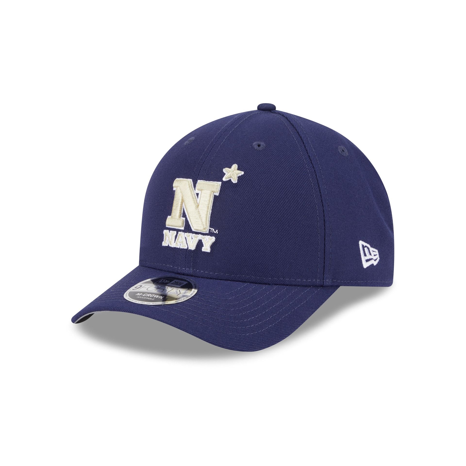 Navy Midshipmen Team 9FORTY M-Crown Snapback Hat