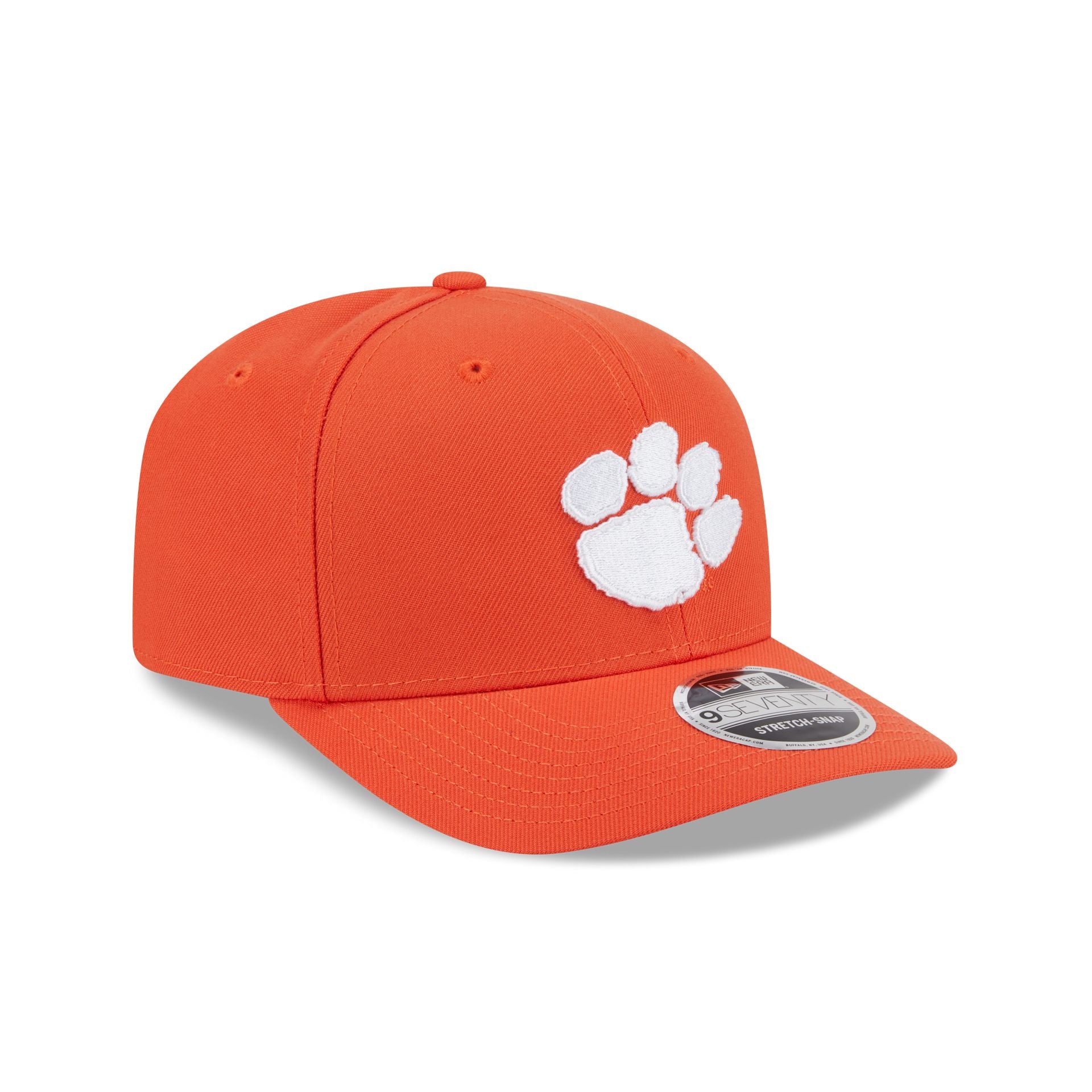 Clemson Tigers Team 9SEVENTY Stretch-Snap Hat - Image 3