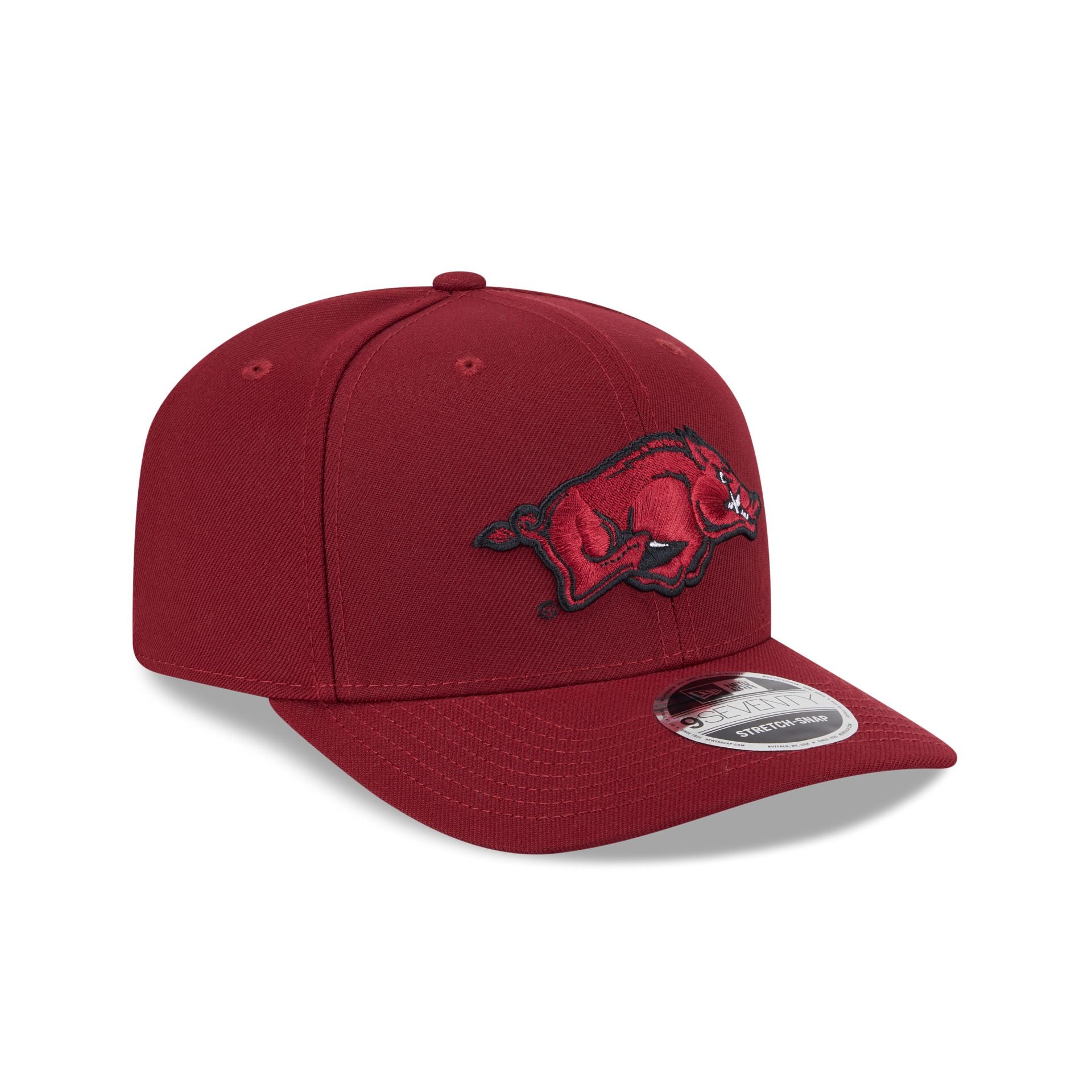 Arkansas Razorbacks Team 9SEVENTY Stretch-Snap Hat - Image 3