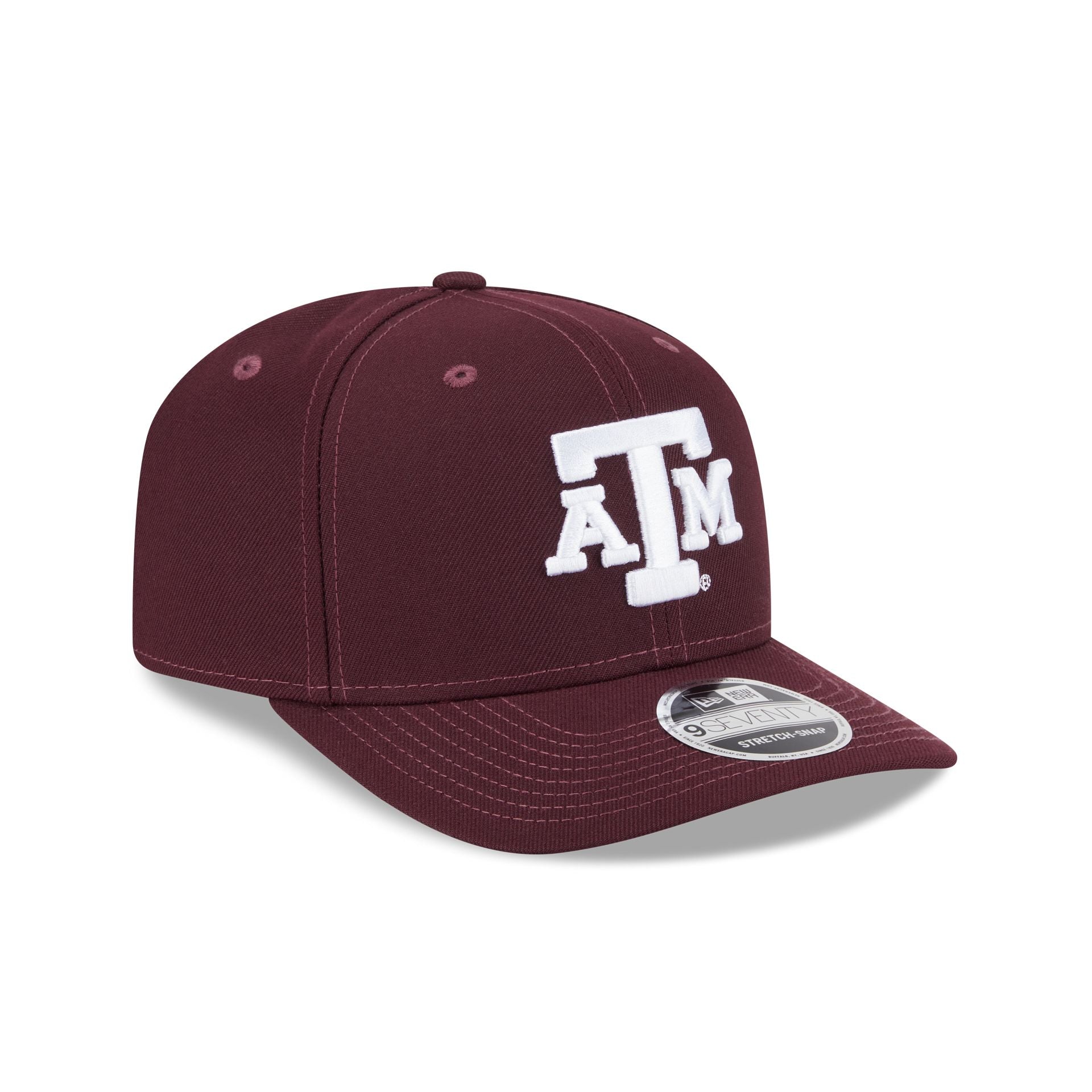 Texas AM Aggies Team 9SEVENTY Stretch-Snap Hat - Image 3