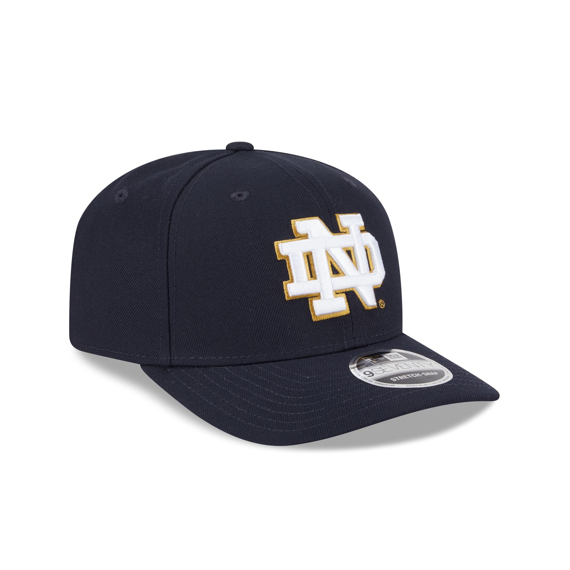 Notre Dame Fighting Irish Team 9SEVENTY Stretch-Snap Hat - Image 3