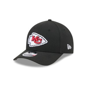 Kansas City Chiefs Team Black 9FORTY M-Crown Snapback Hat