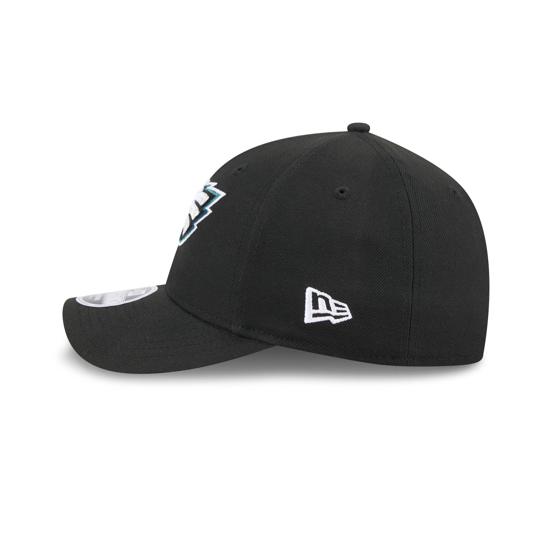 Philadelphia Eagles Team Black 9FORTY M-Crown Snapback Hat - Image 4