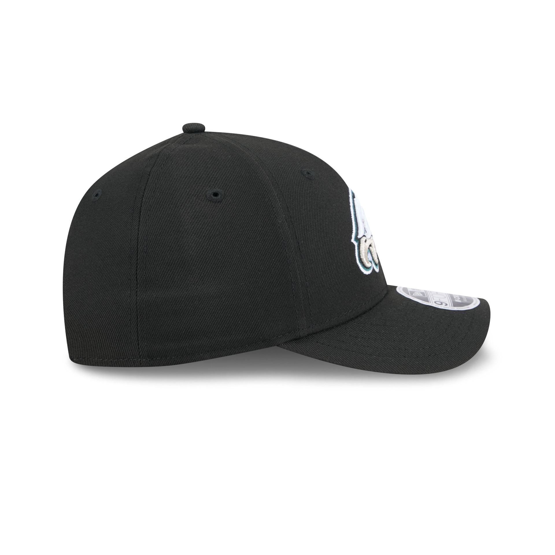 Philadelphia Eagles Team Black 9FORTY M-Crown Snapback Hat - Image 5