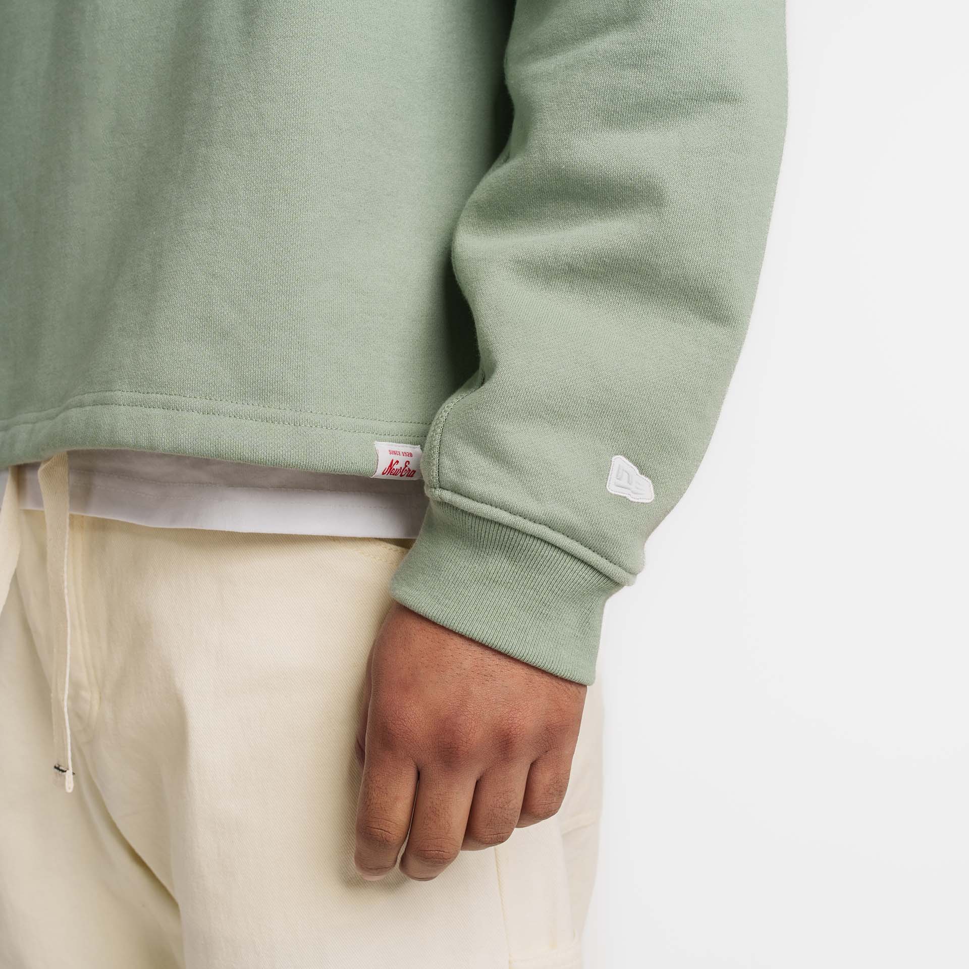 New Era Branded Alden Everest Green Crewneck - Image 4