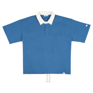 New Era Branded Alden Indigo Rugby Shirt