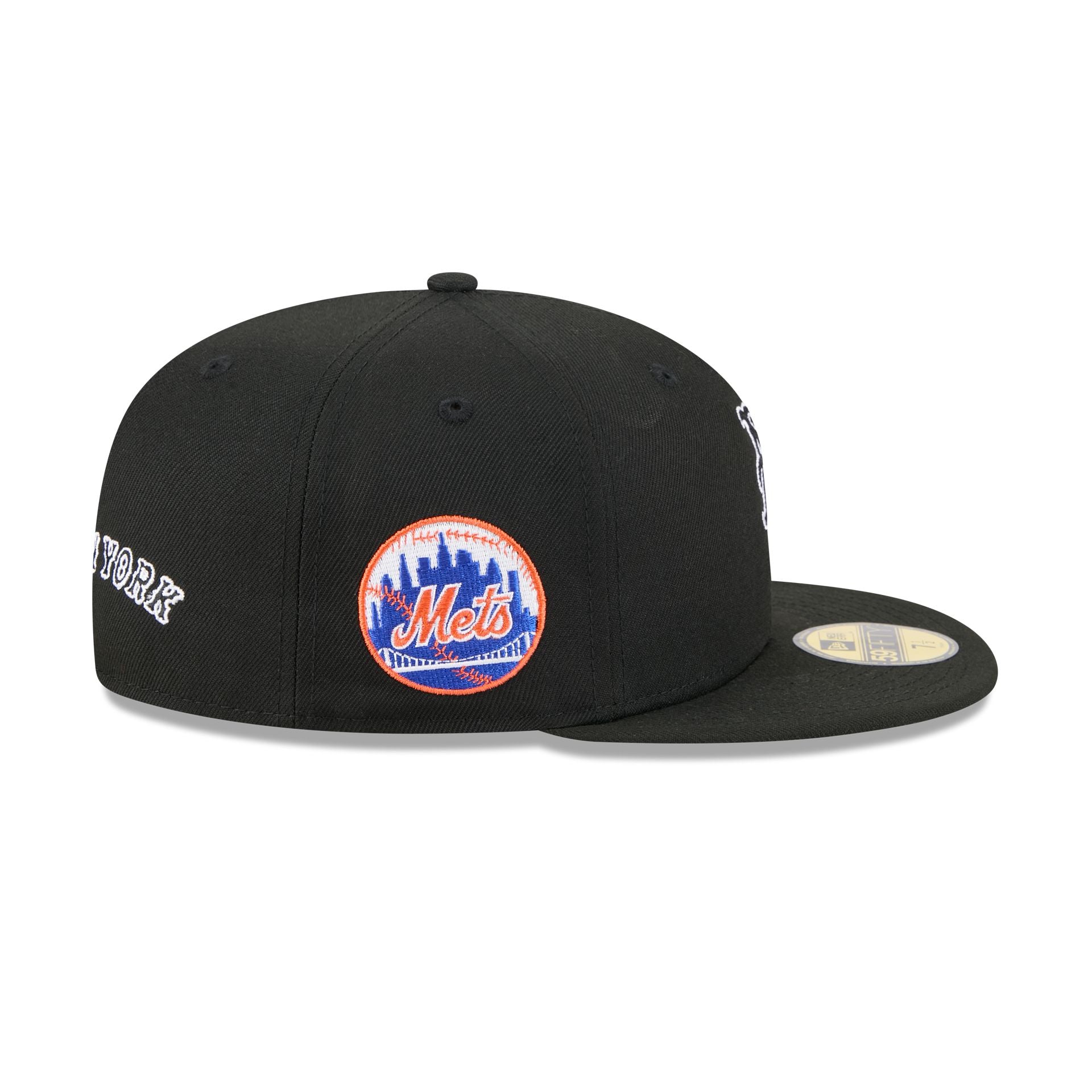Alpha Industries x New York Mets Black 59FIFTY Fitted Hat - Image 5