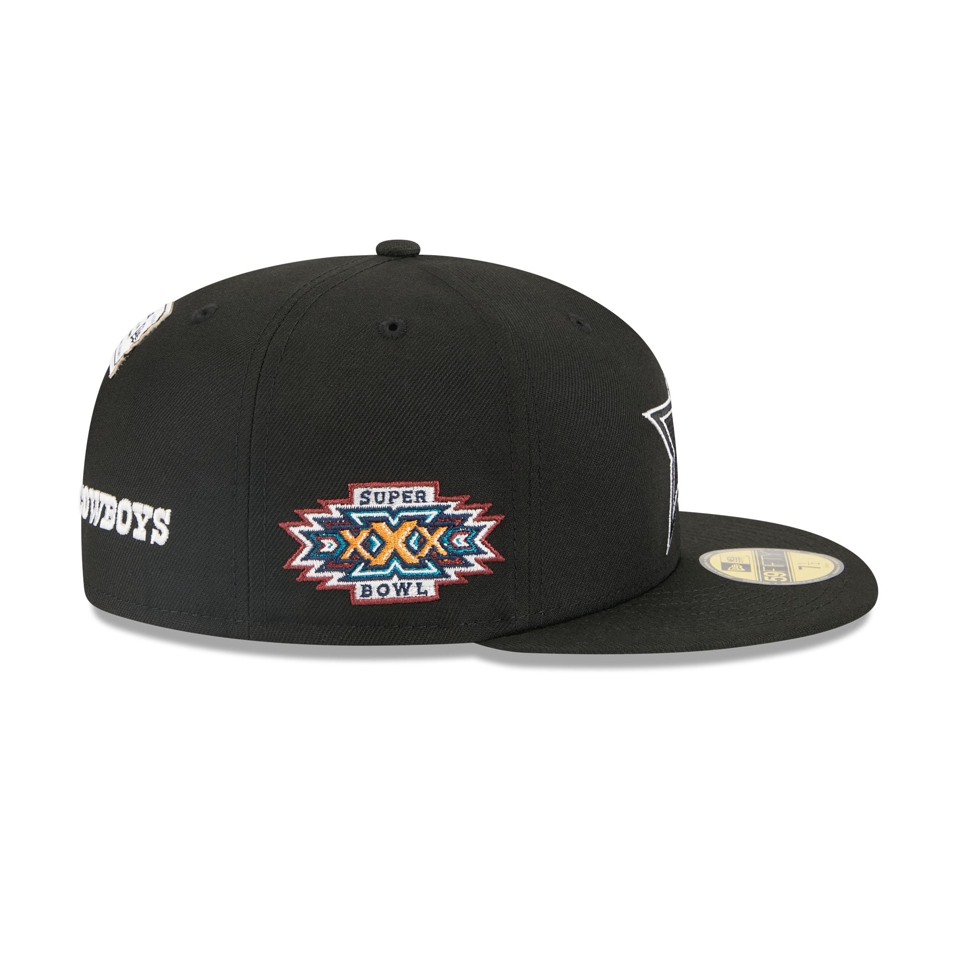 Alpha Industries x Dallas Cowboys Black 59FIFTY Fitted Hat - Image 5