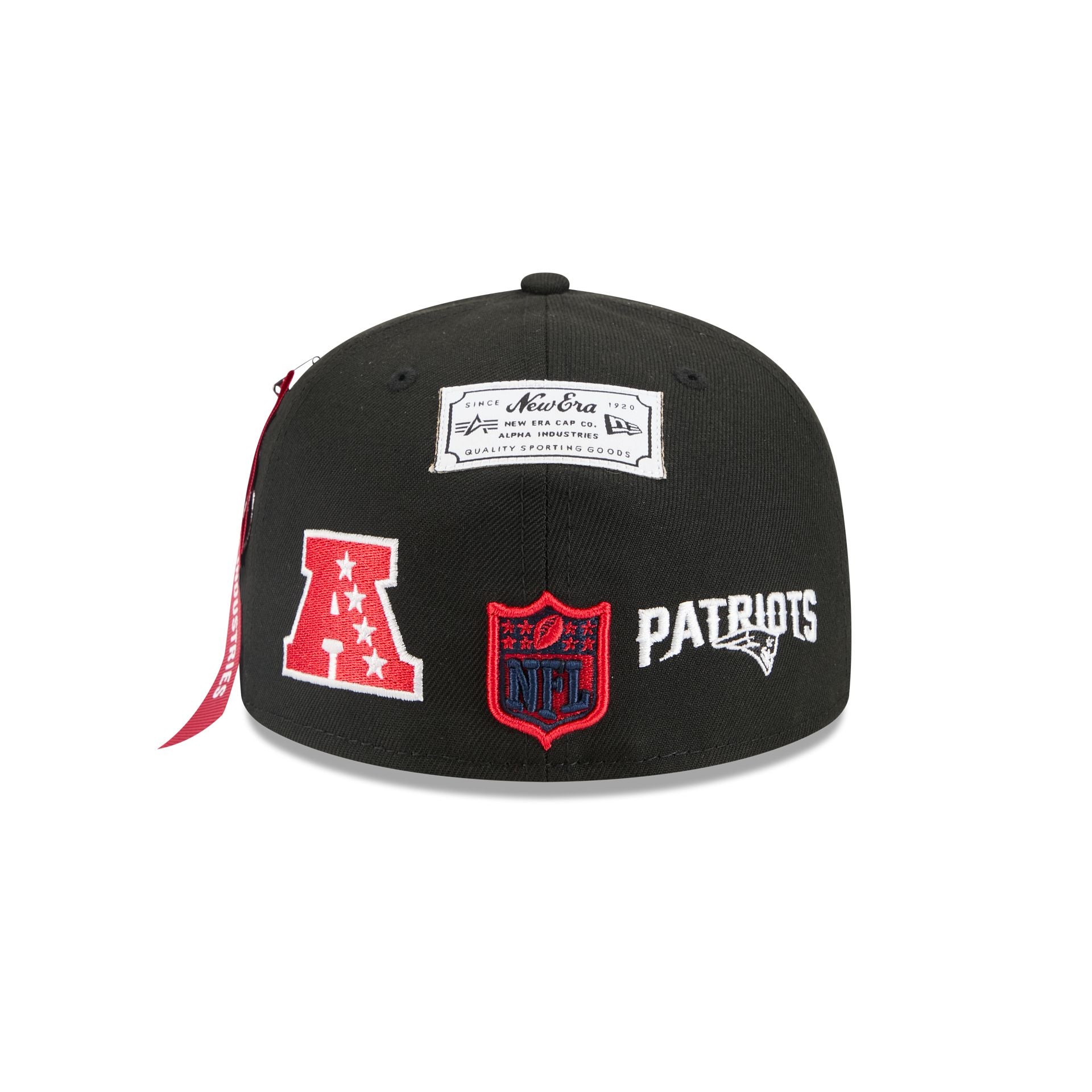 Alpha Industries x New England Patriots Black 59FIFTY Fitted Hat - Image 6
