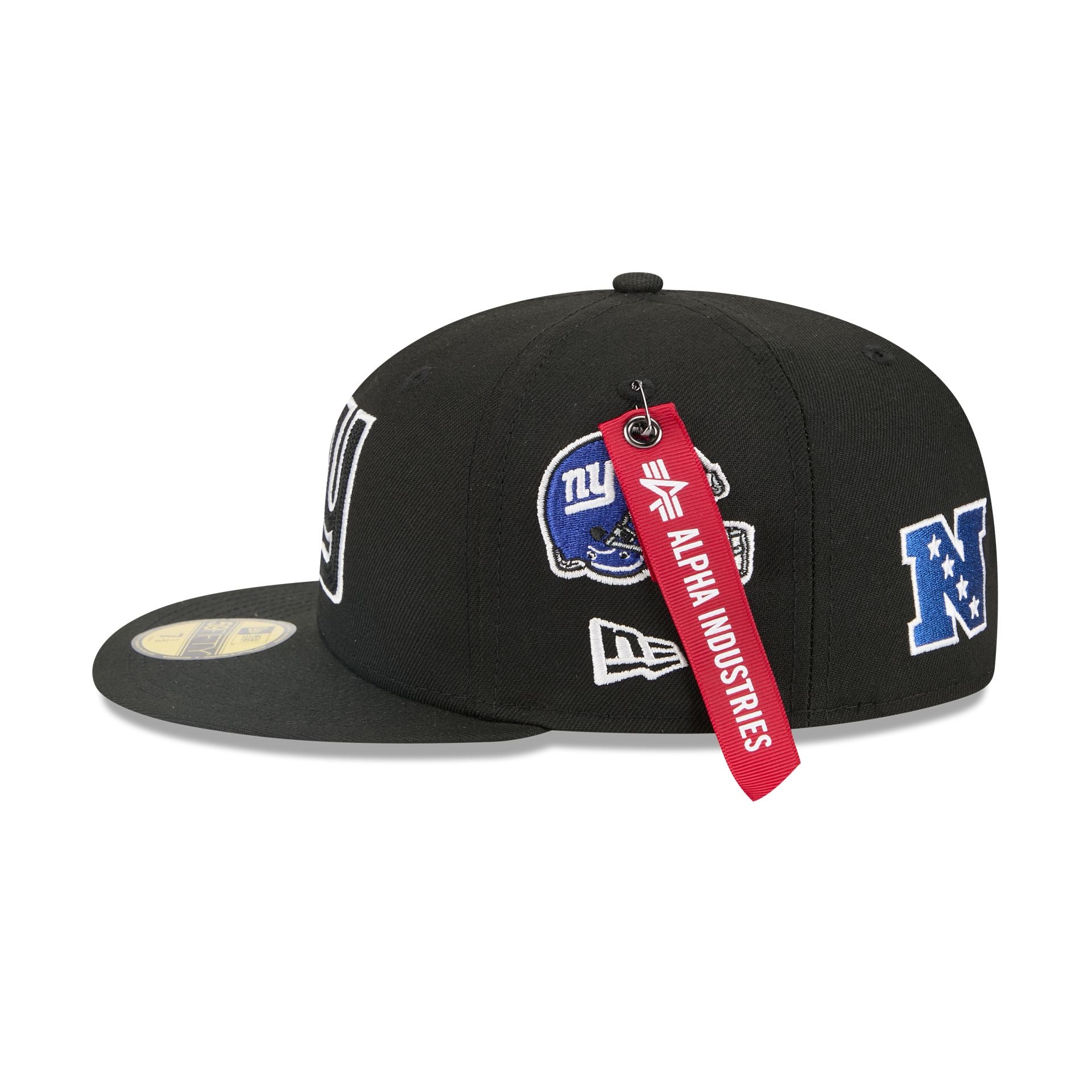 Alpha Industries x New York Giants Black 59FIFTY Fitted Hat - Image 4
