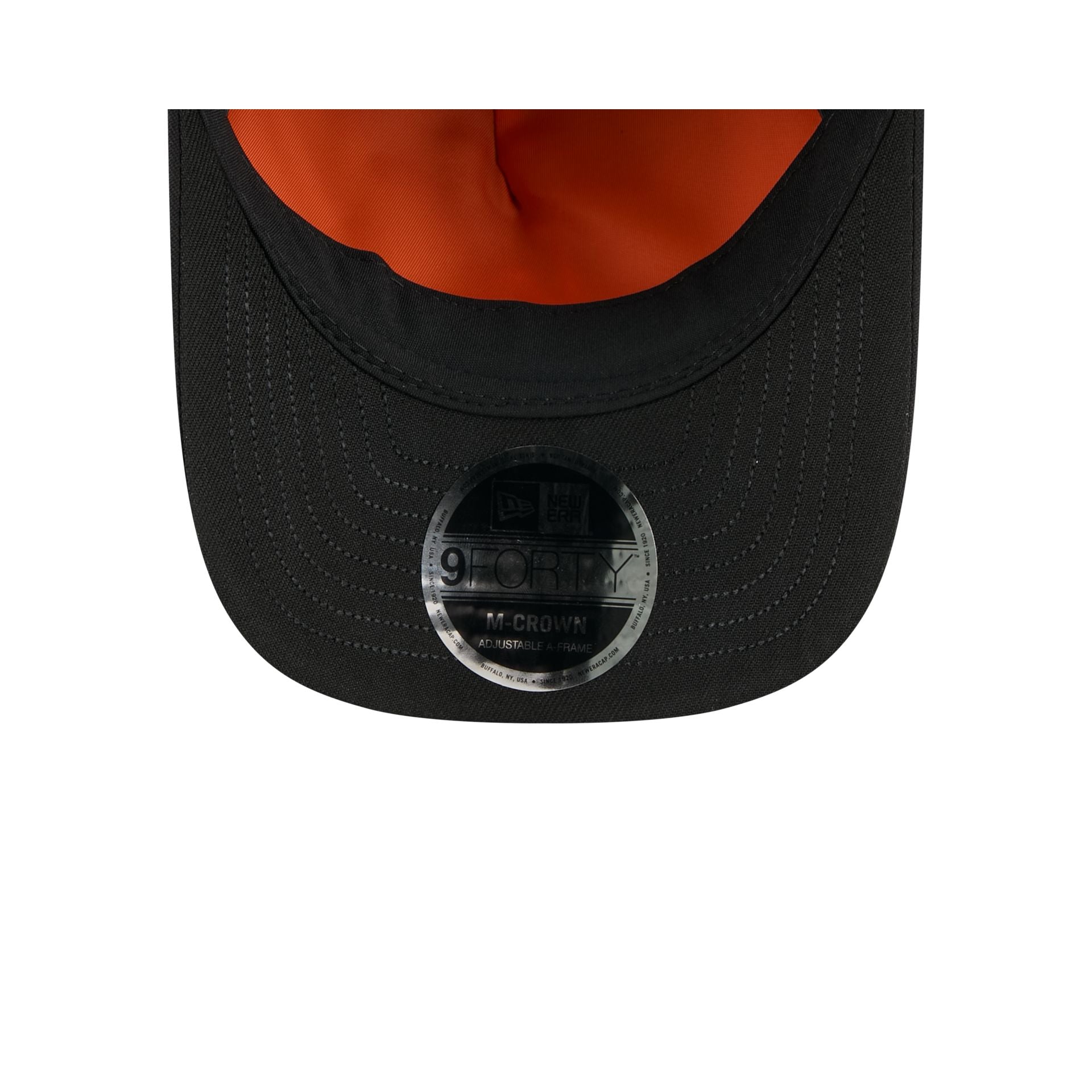 Alpha Industries x Los Angeles Dodgers Black 9FORTY M-Crown A-Frame Snapback Hat - Image 7