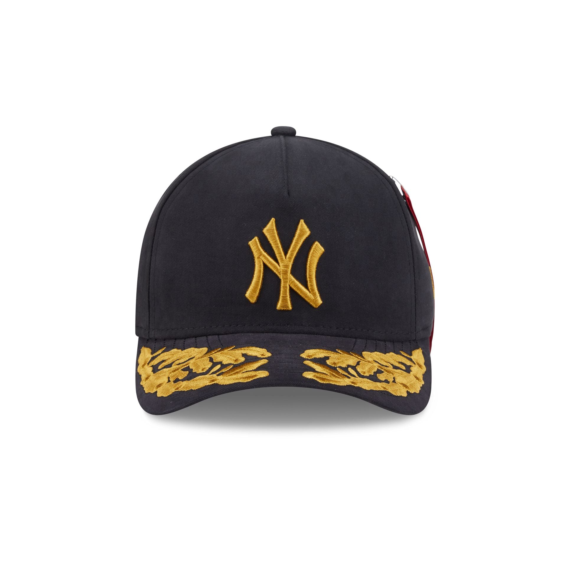 Alpha Industries x New York Yankees Black 9FORTY M-Crown A-Frame Snapback Hat - Image 2