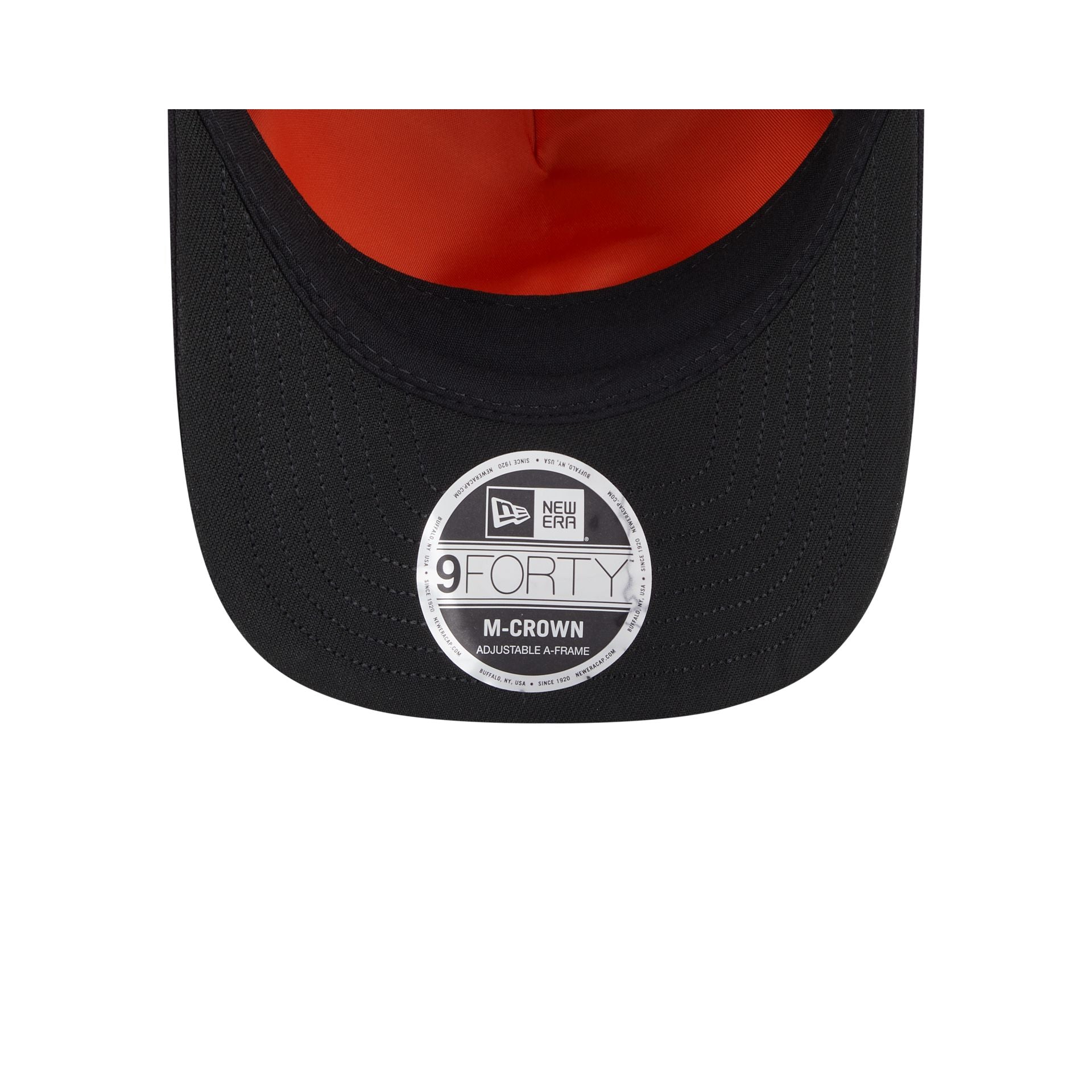 Alpha Industries x San Francisco Giants Black 9FORTY M-Crown A-Frame Snapback Hat - Image 7