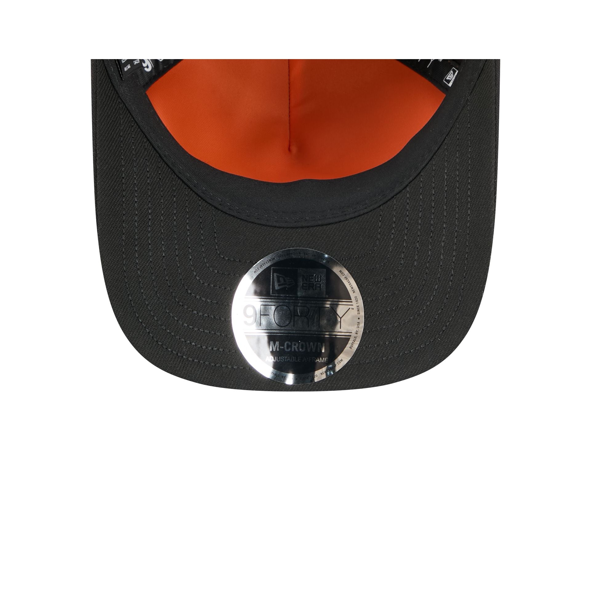 Alpha Industries x Detroit Tigers Black 9FORTY M-Crown A-Frame Snapback Hat - Image 7
