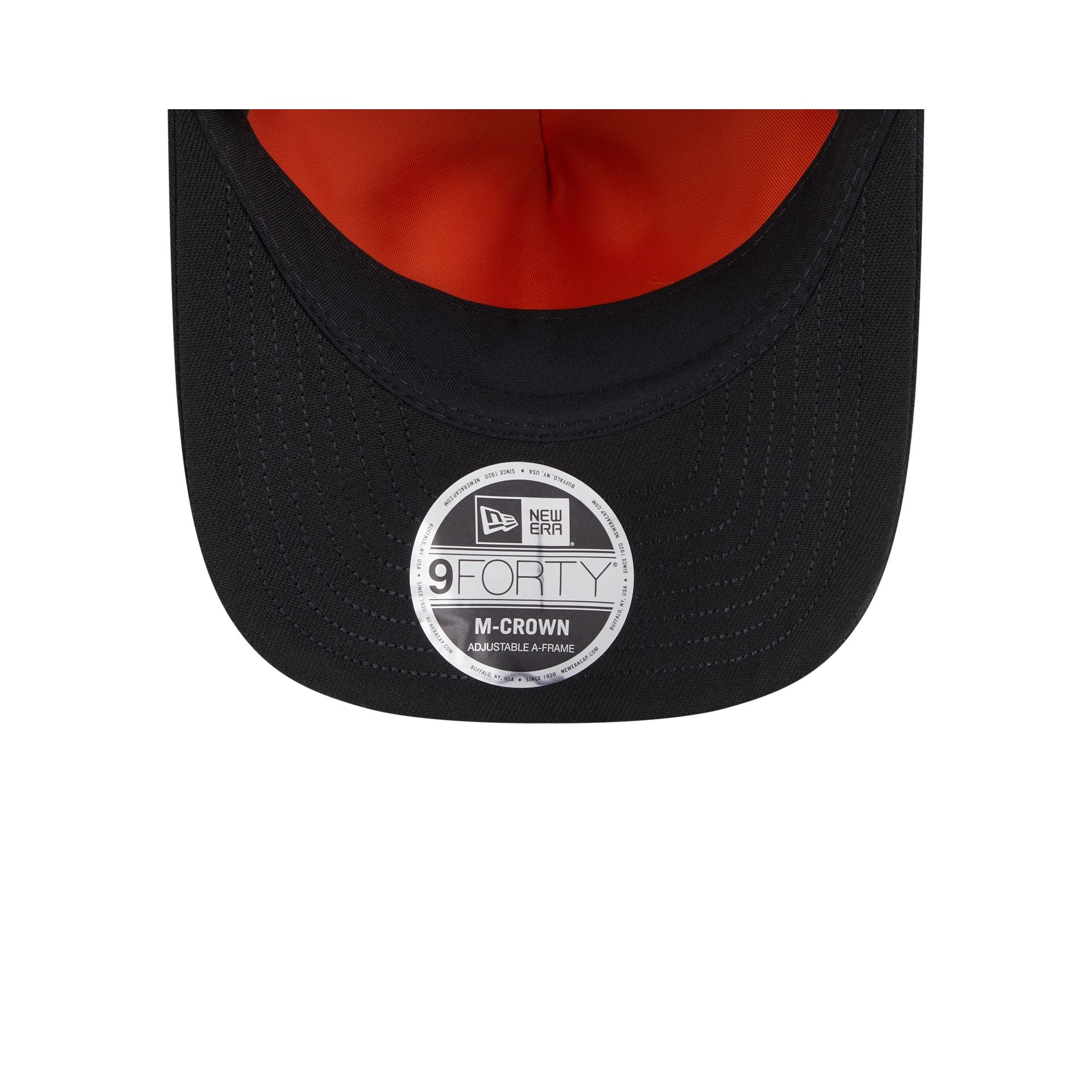 Alpha Industries x Tampa Bay Buccaneers Black 9FORTY M-Crown A-Frame Snapback Hat - Image 7