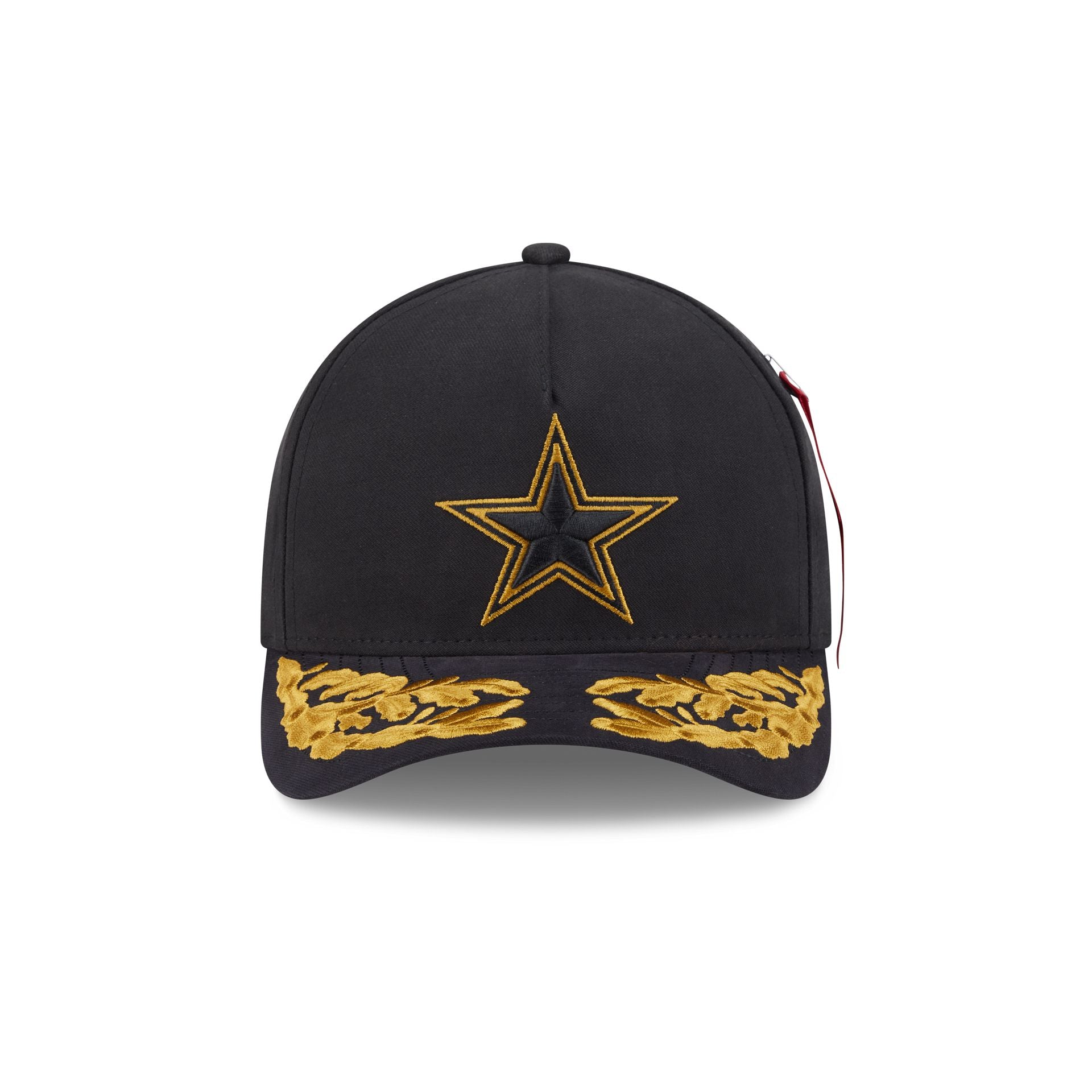 Alpha Industries x Dallas Cowboys Black 9FORTY M-Crown A-Frame Snapback Hat - Image 2