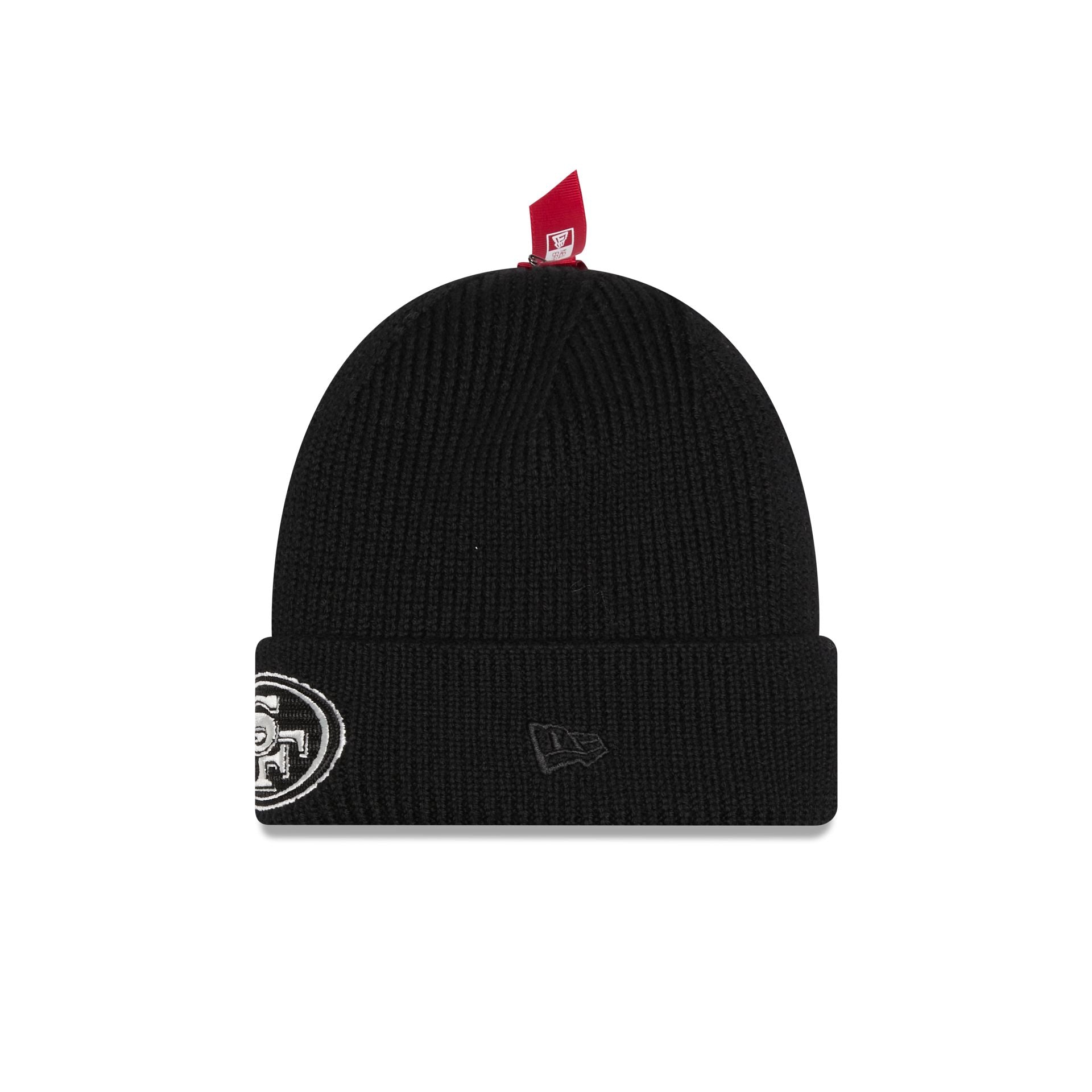Alpha Industries x San Francisco 49ers Black Cuff Knit Hat - Image 2