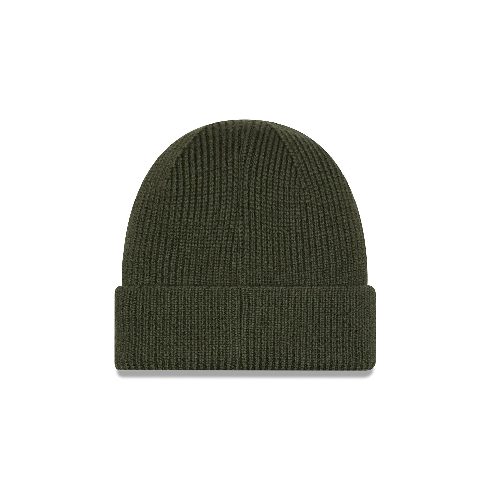 Alpha Industries x Los Angeles Dodgers Olive Green Cuff Knit Hat - Image 3