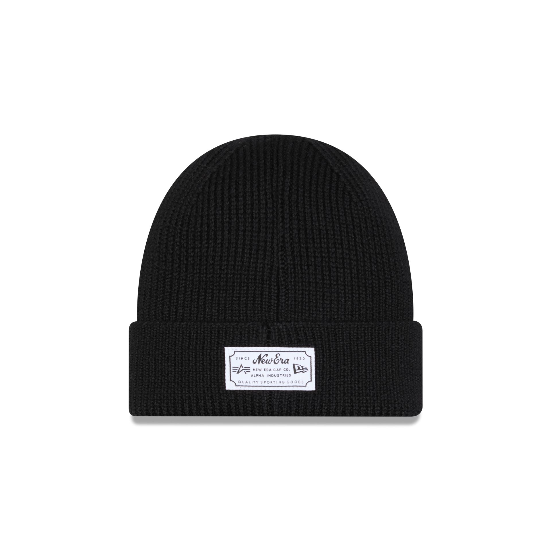Alpha Industries x New York Yankees Black Cuff Knit Hat - Image 3