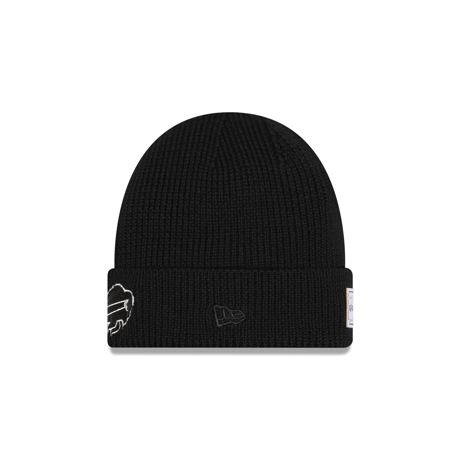 Alpha Industries x Buffalo Bills Black Cuff Knit Hat - Image 2