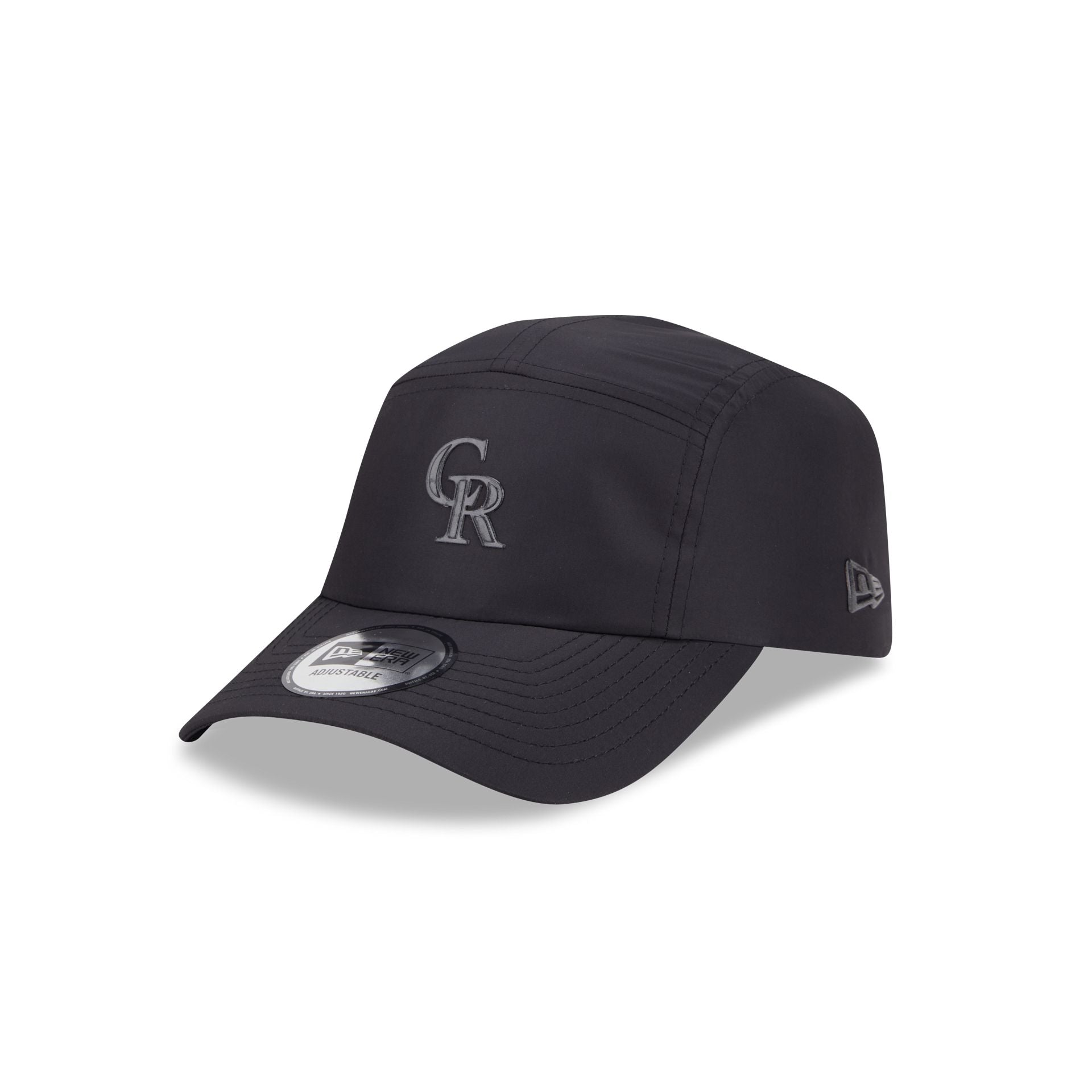 Alpha Industries x Colorado Rockies Black Runner Adjustable Hat