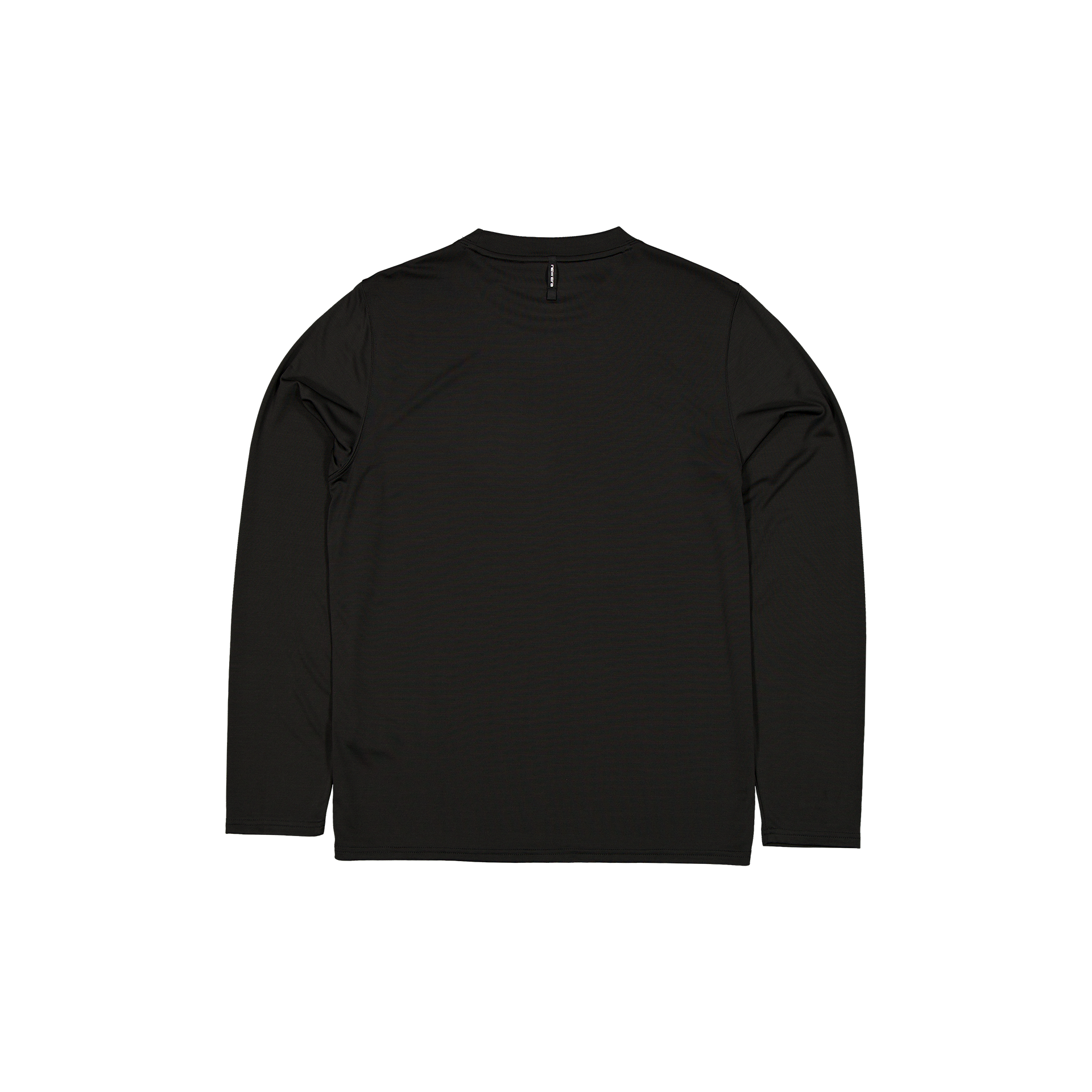 New Era Branded Momentum Training Black Long-Sleeve T-Shirt - Image 2